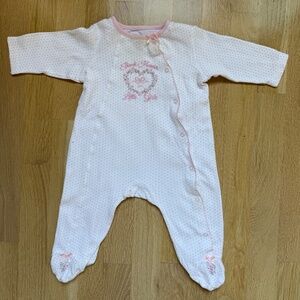 Little Me Thank Heaven for Little Girls Footed Sleeper 6M